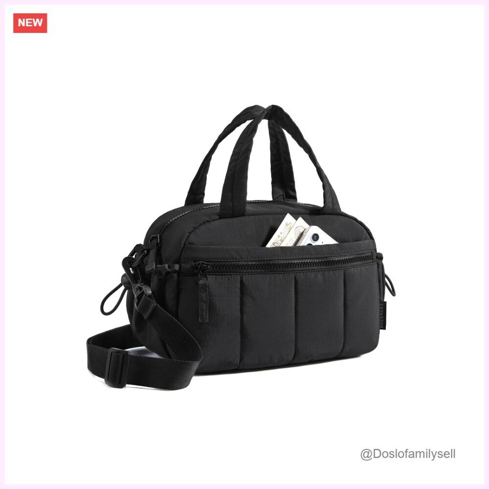 Lightweight Crossbody Travel Purse, 6.8L Capacity, Water-Resistant Taslan